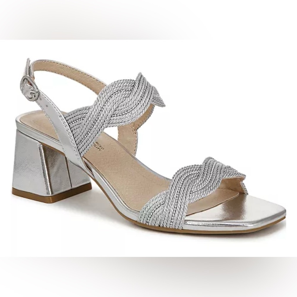 Life Stride Silver Women's Sandals